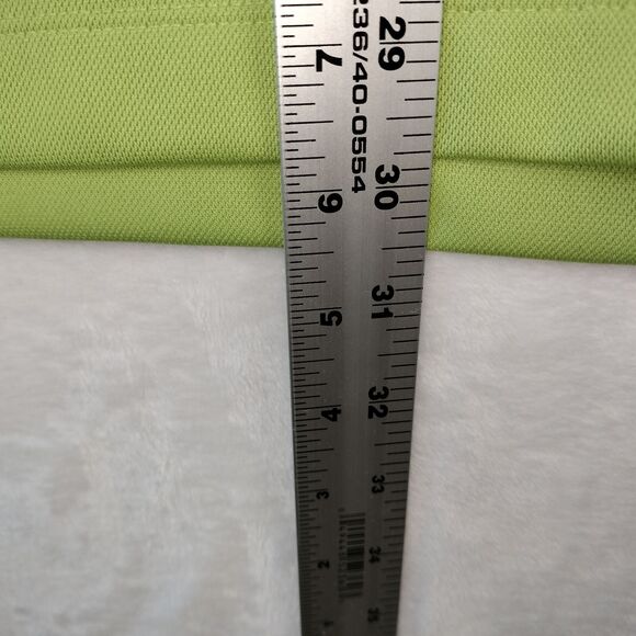 Nike Golf Polo Shirt Men Large Lime Green Short Sleeve Dri Fit Casual Swoosh NEW - Picture 9 of 15